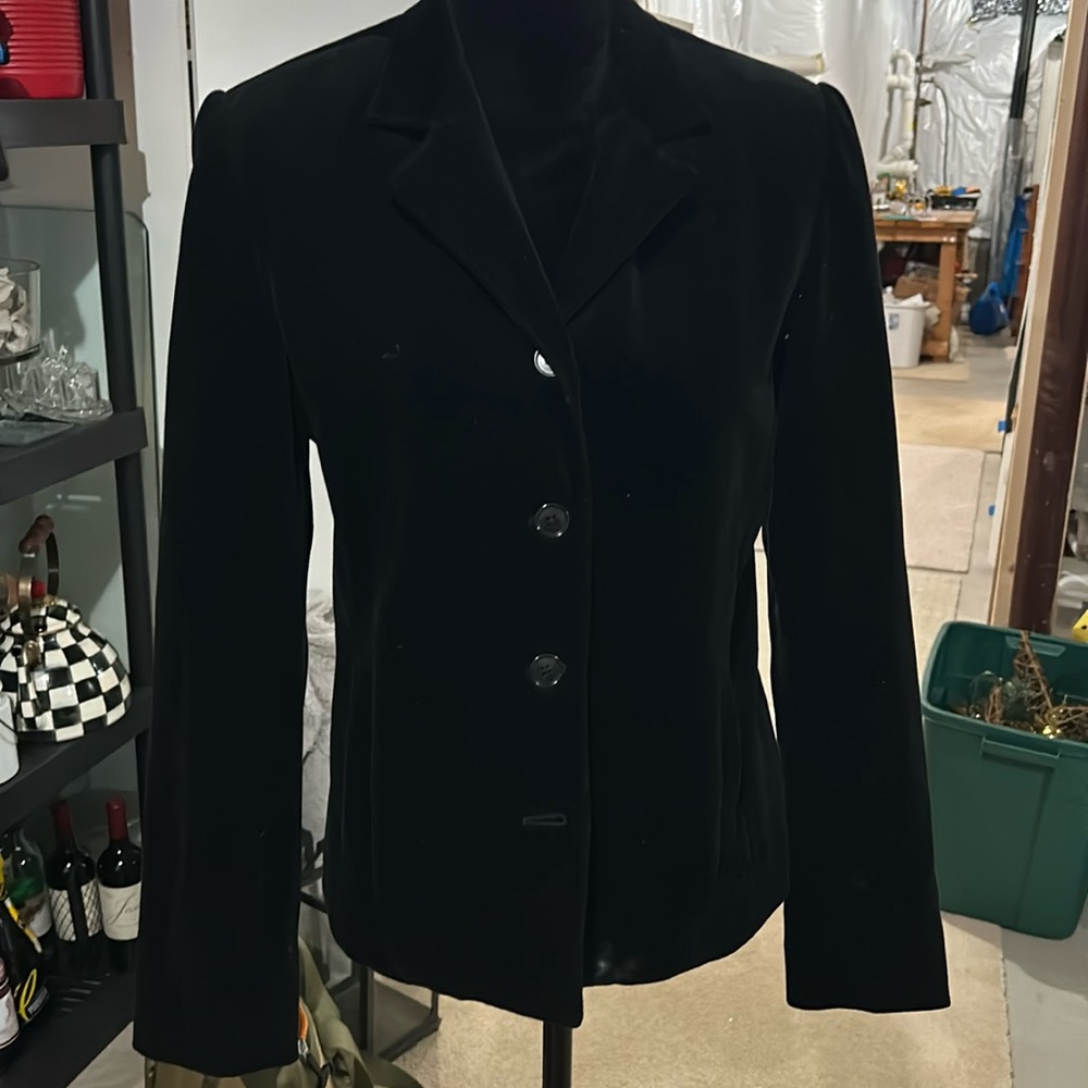 Ann Taylor velvet blazer